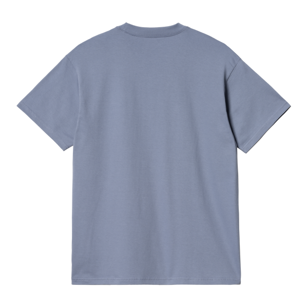 Carhartt WIP S/S Diagram Script T-Shirt - Bay Blue