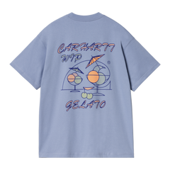 Carhartt WIP S/S Gelato T-Shirt - Charm Blue
