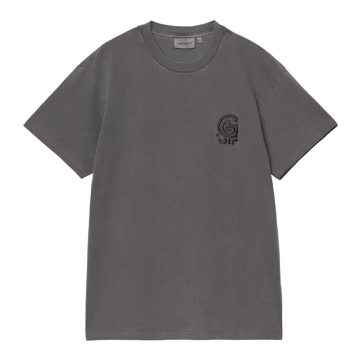 Carhartt WIP S/S Helix Redux T-Shirt - Black Garment Dyed
