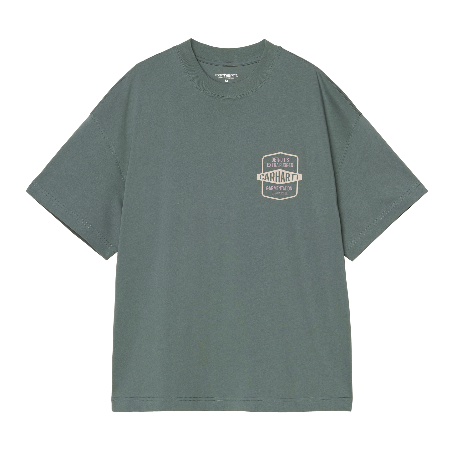 Carhartt WIP S/S Networks T-Shirt - Silver Pine