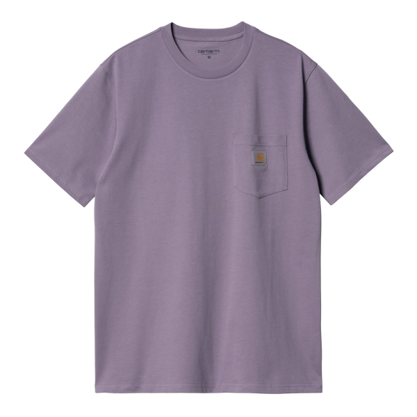 Carhartt WIP S/S Pocket T-Shirt - Glassy Purple
