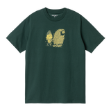 Carhartt WIP S/S Shopper T-Shirt - Discovery Green