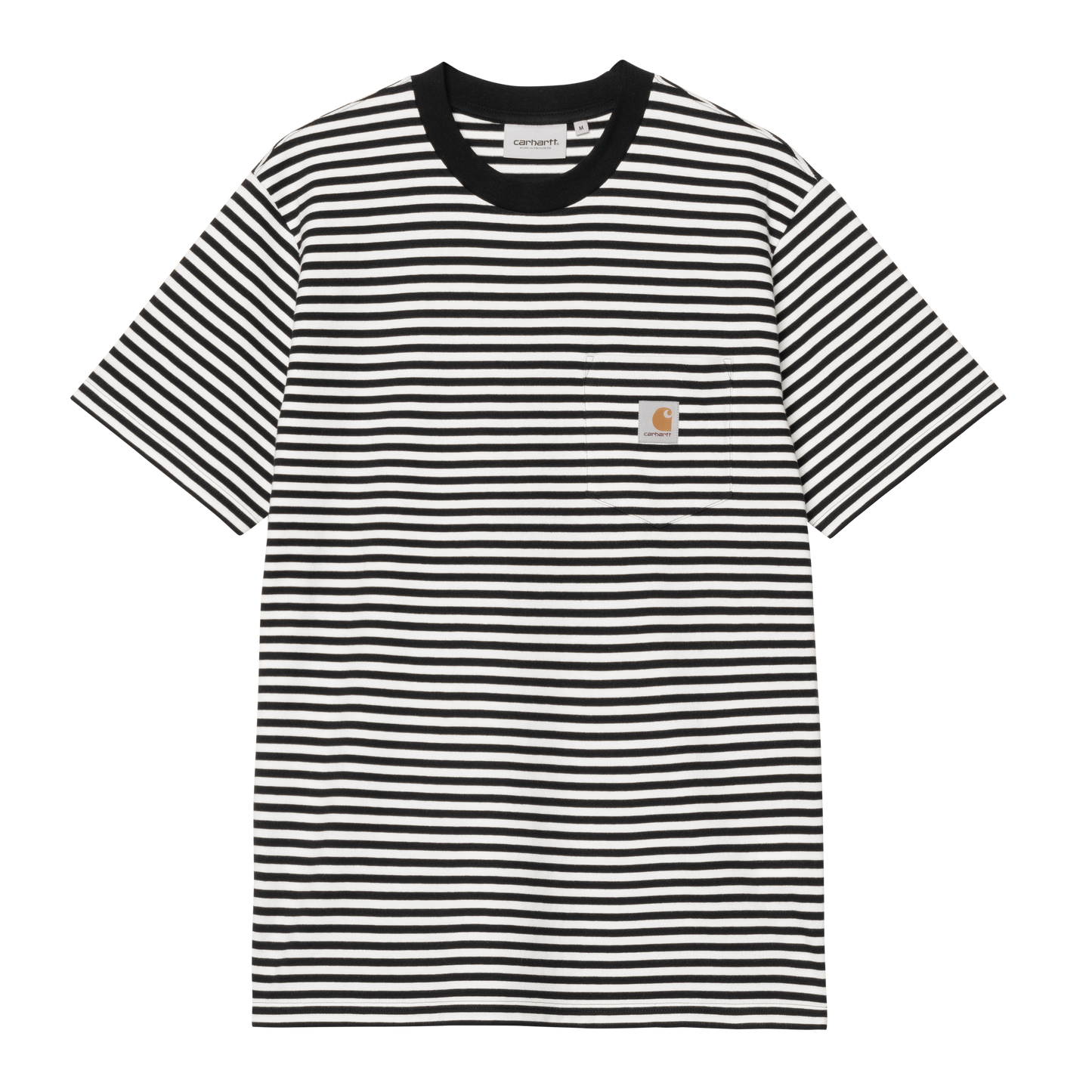 Carhartt WIP S/S Verner Pocket T-Shirt - Black / Wax