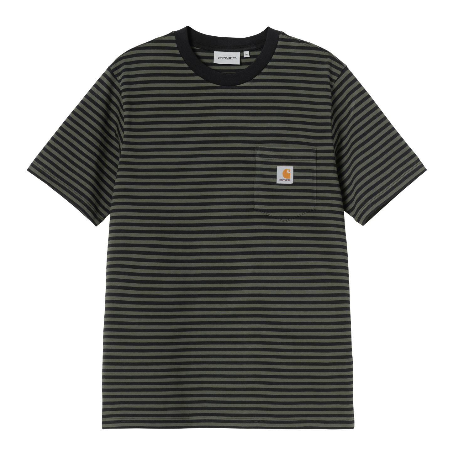 Carhartt WIP S/S Verner Pocket T-Shirt - Black / Opuntia
