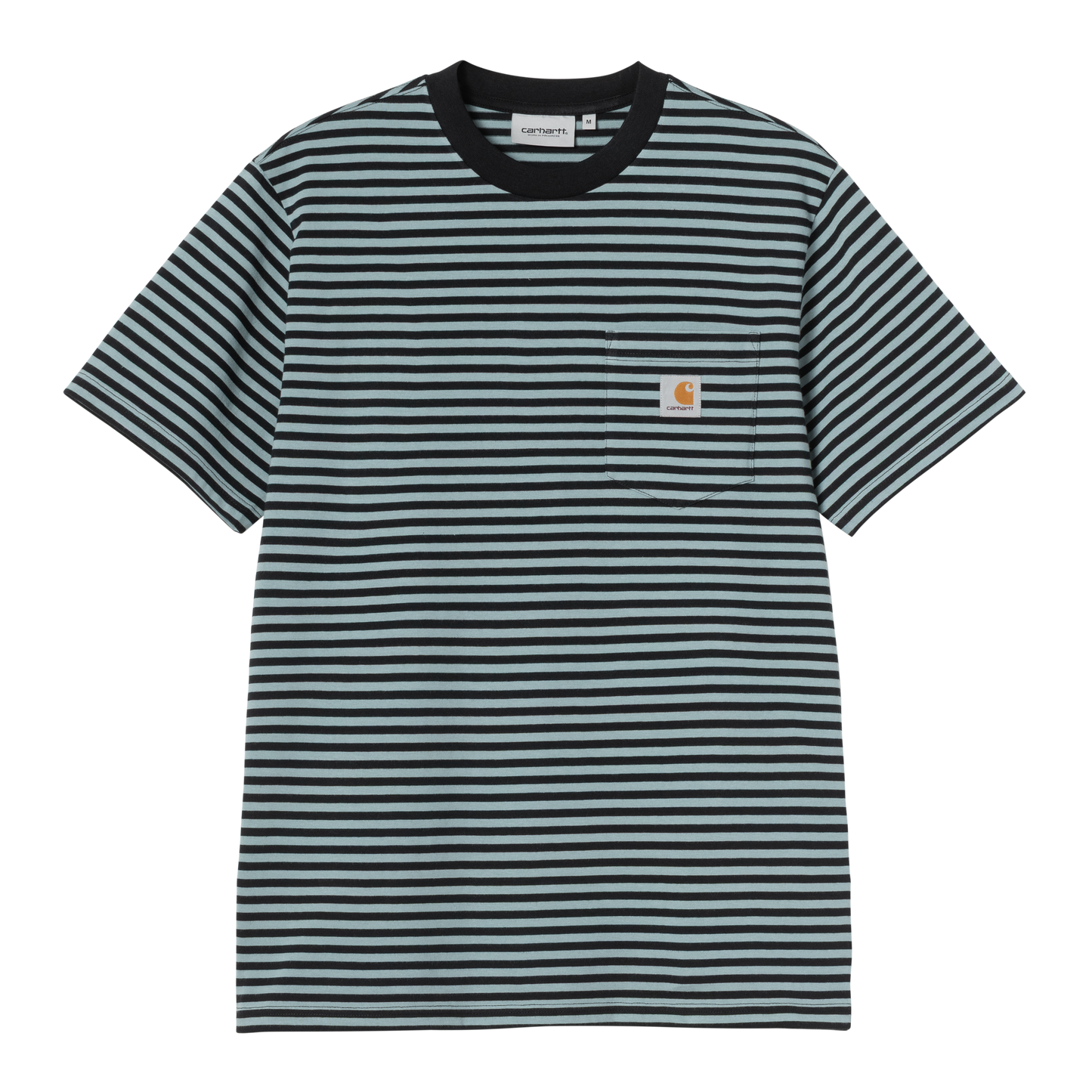 Carhartt WIP S/S Verner Pocket T-Shirt - Black / Citadel