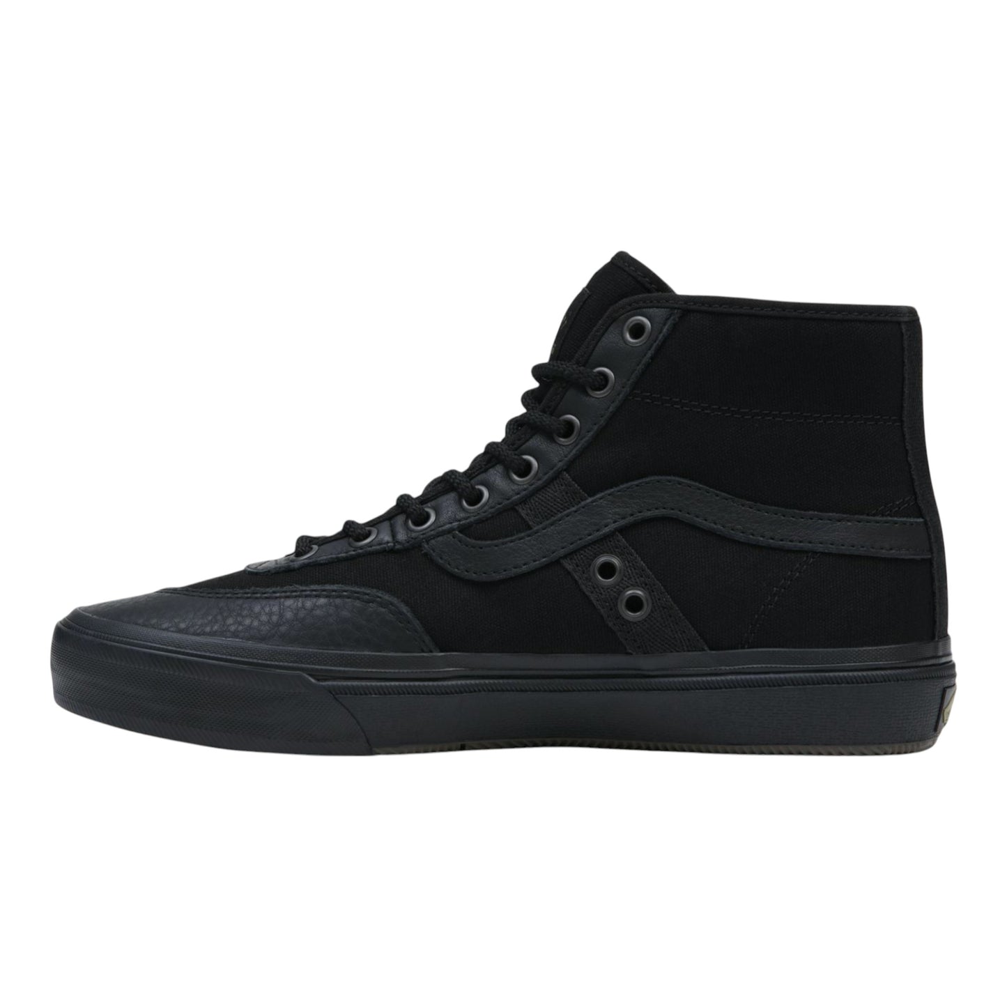 Vans Crockett High - Butter Leather Black/Black