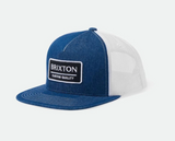 Brixton Palmer proper MP mesh cap Denim/white