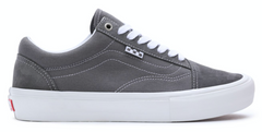 Vans Skate Old Skool Pro - Pewter/True White