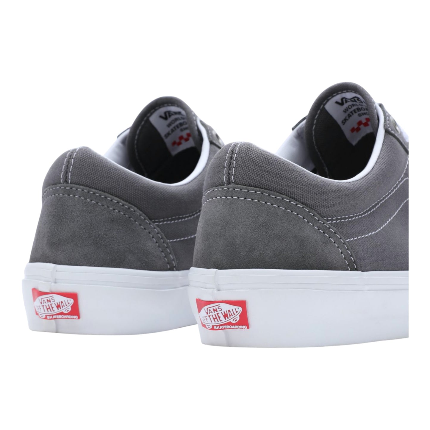 Vans Skate Old Skool Pro - Pewter/True White