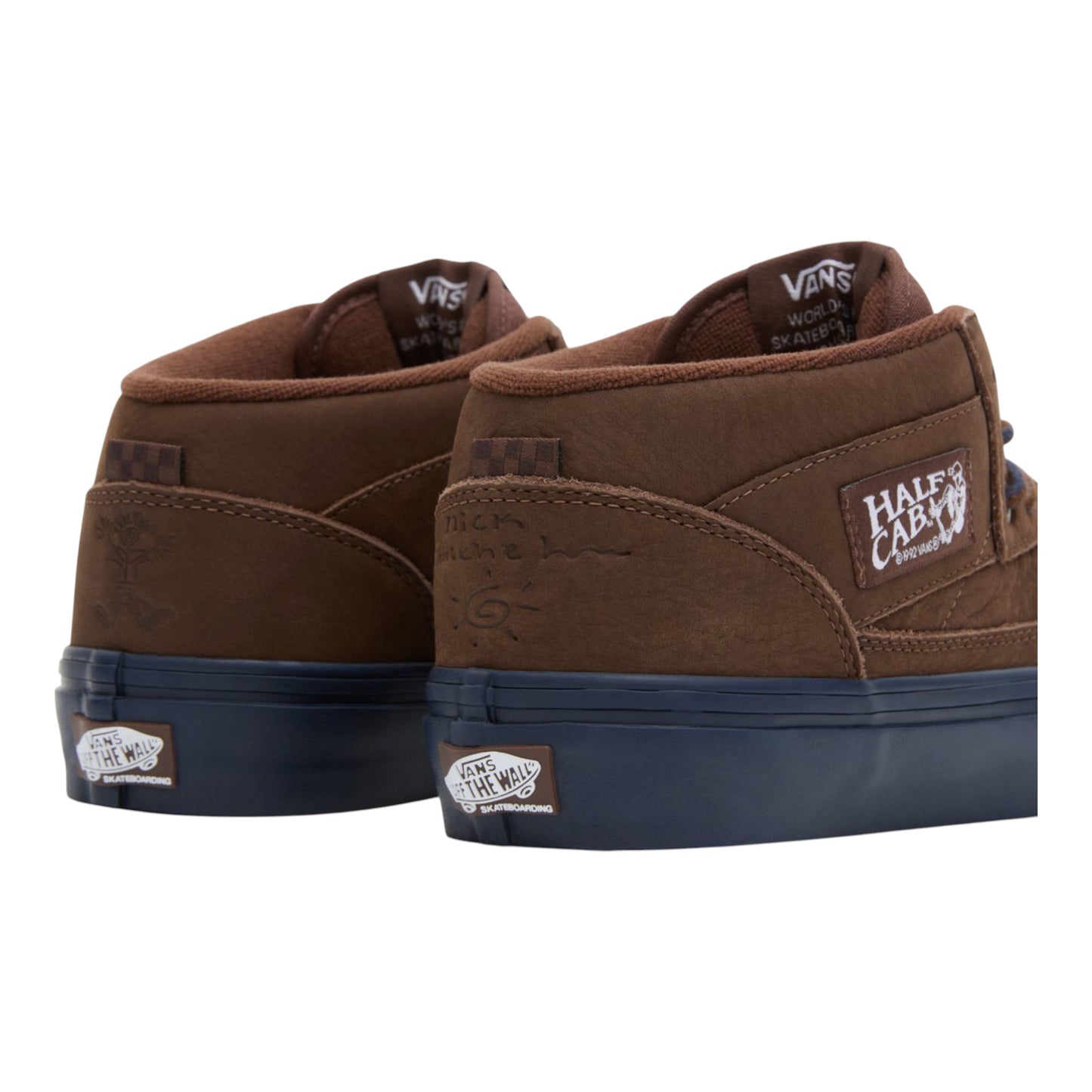 Vans Skate Half Cab 92 X Nick Michel - Brown