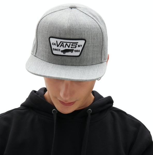 Vans Full Patch Snapback - Heather Grey