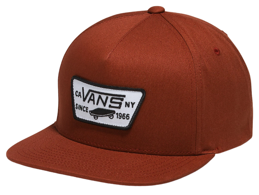 Vans full shop patch snapback hat