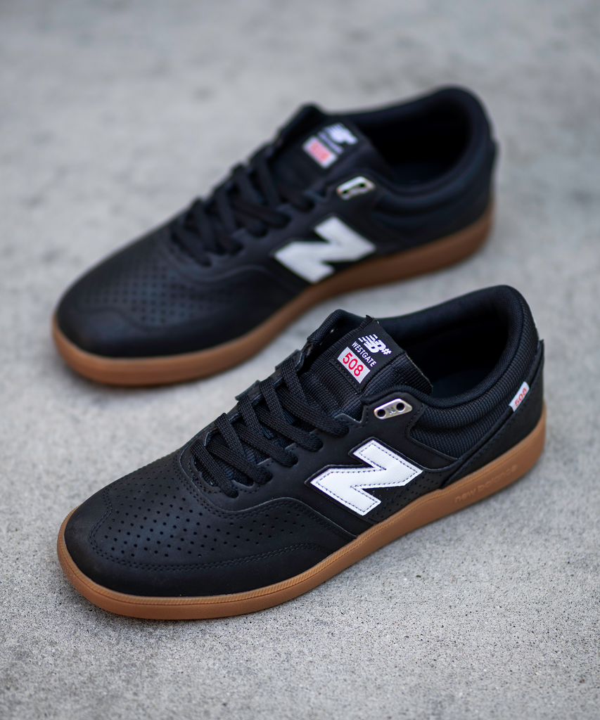 New Balance Numeric 508 Shoes Black Gum Forw4rd
