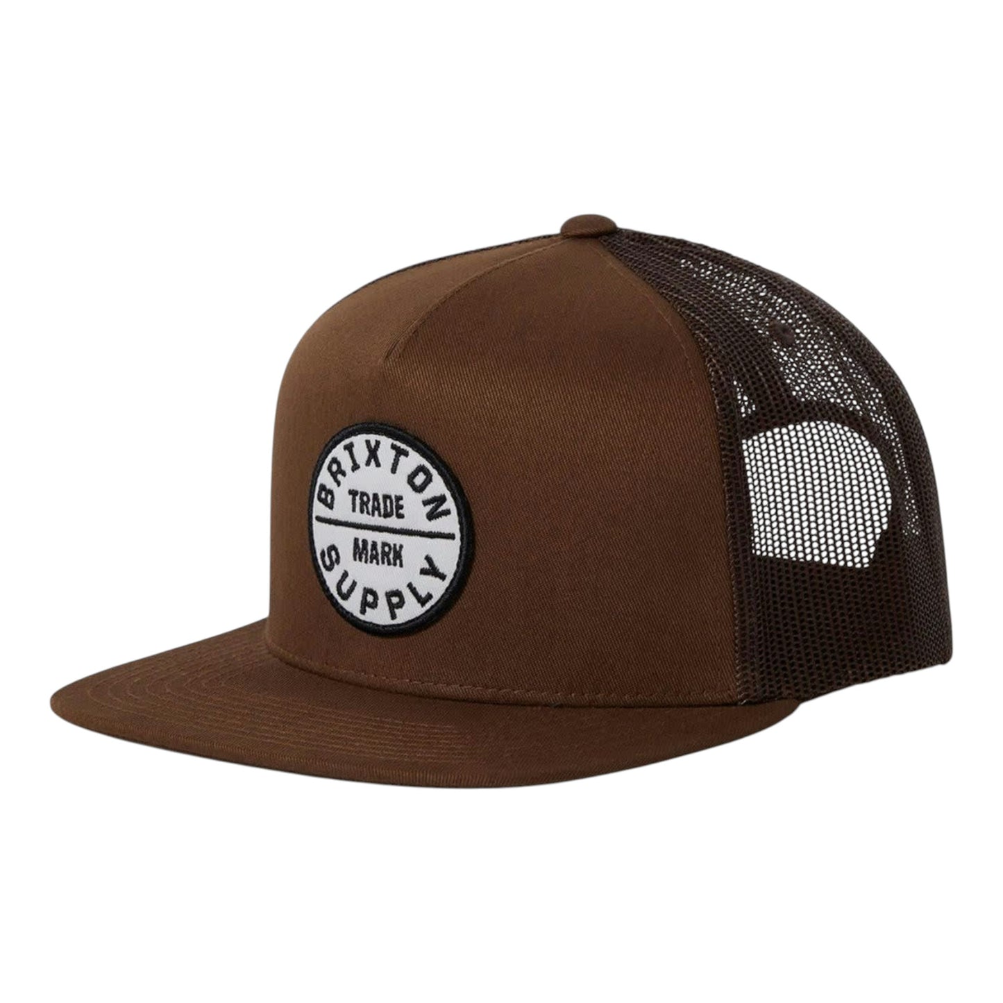 Brixton Oath MP Trucker Cap - Pinecone Brown/Pinecone Brown