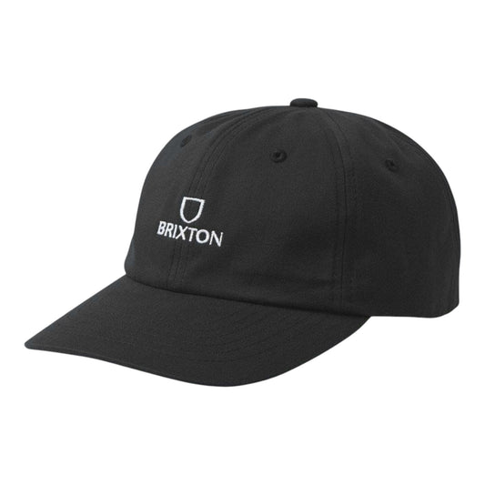 Brixton Alpha LP Cap - Black/White Rinse