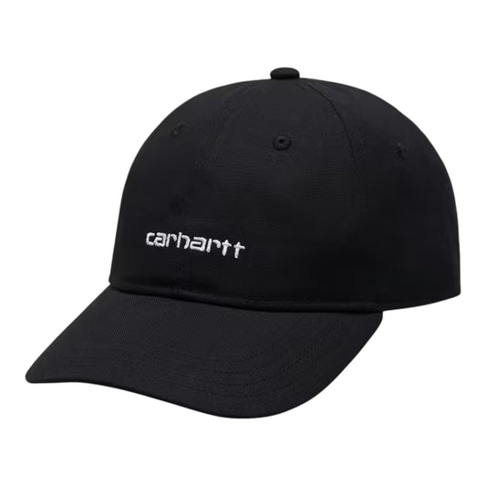 Carhartt WIP Script Cap - Black/White
