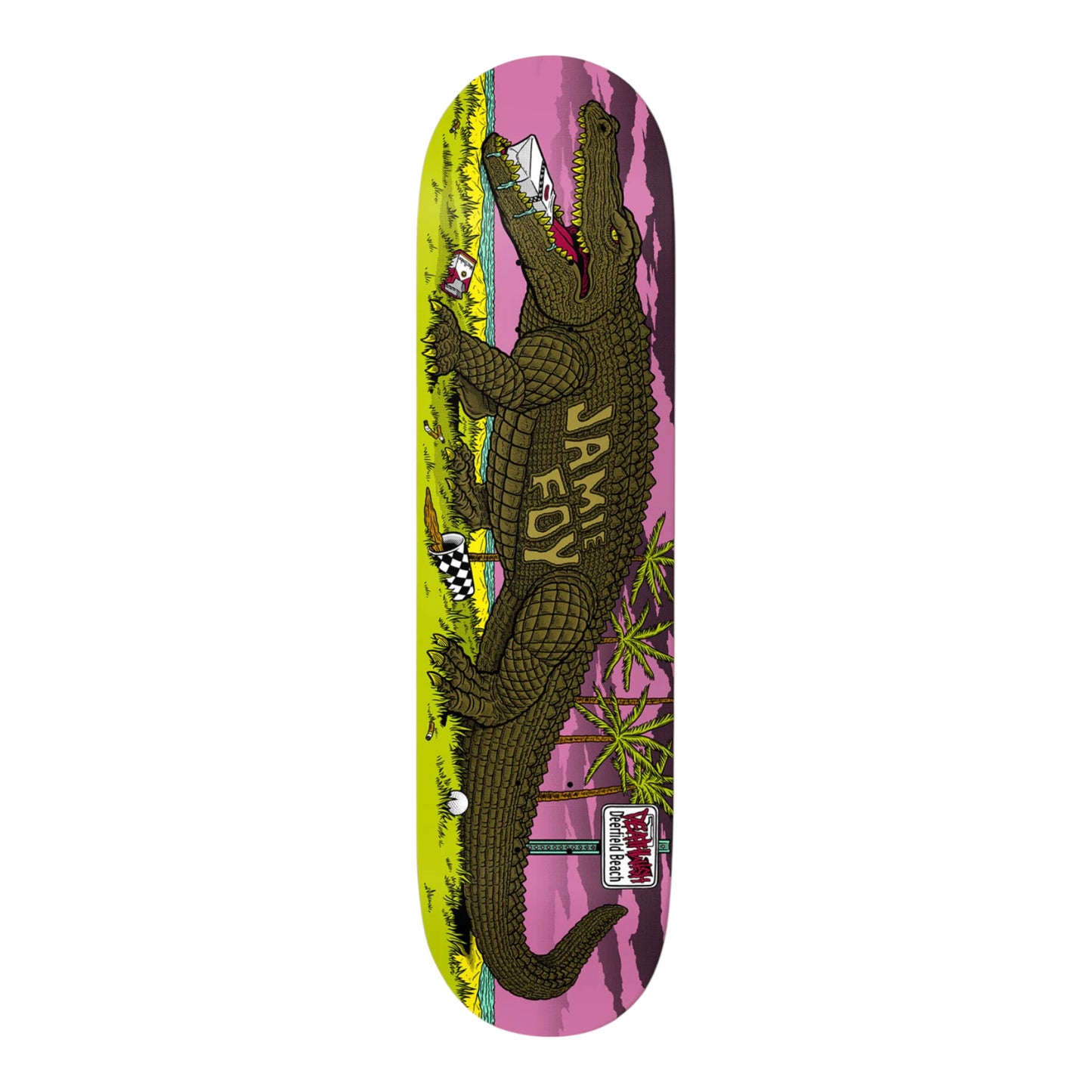 DEATHWISH - FOY DEERFIELD MASCOT DECK 8.25
