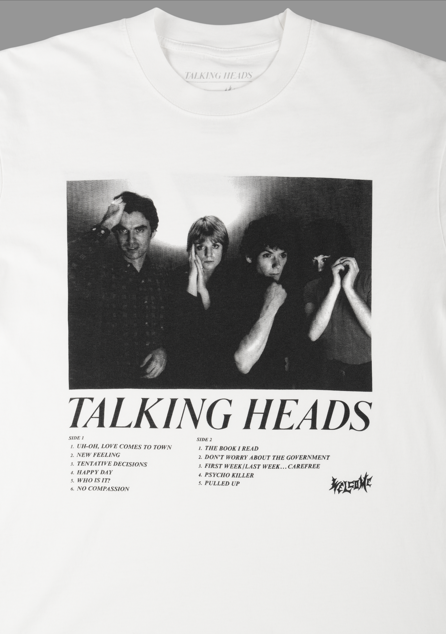 Welcome x Talking Heads Quartet T-Shirt White