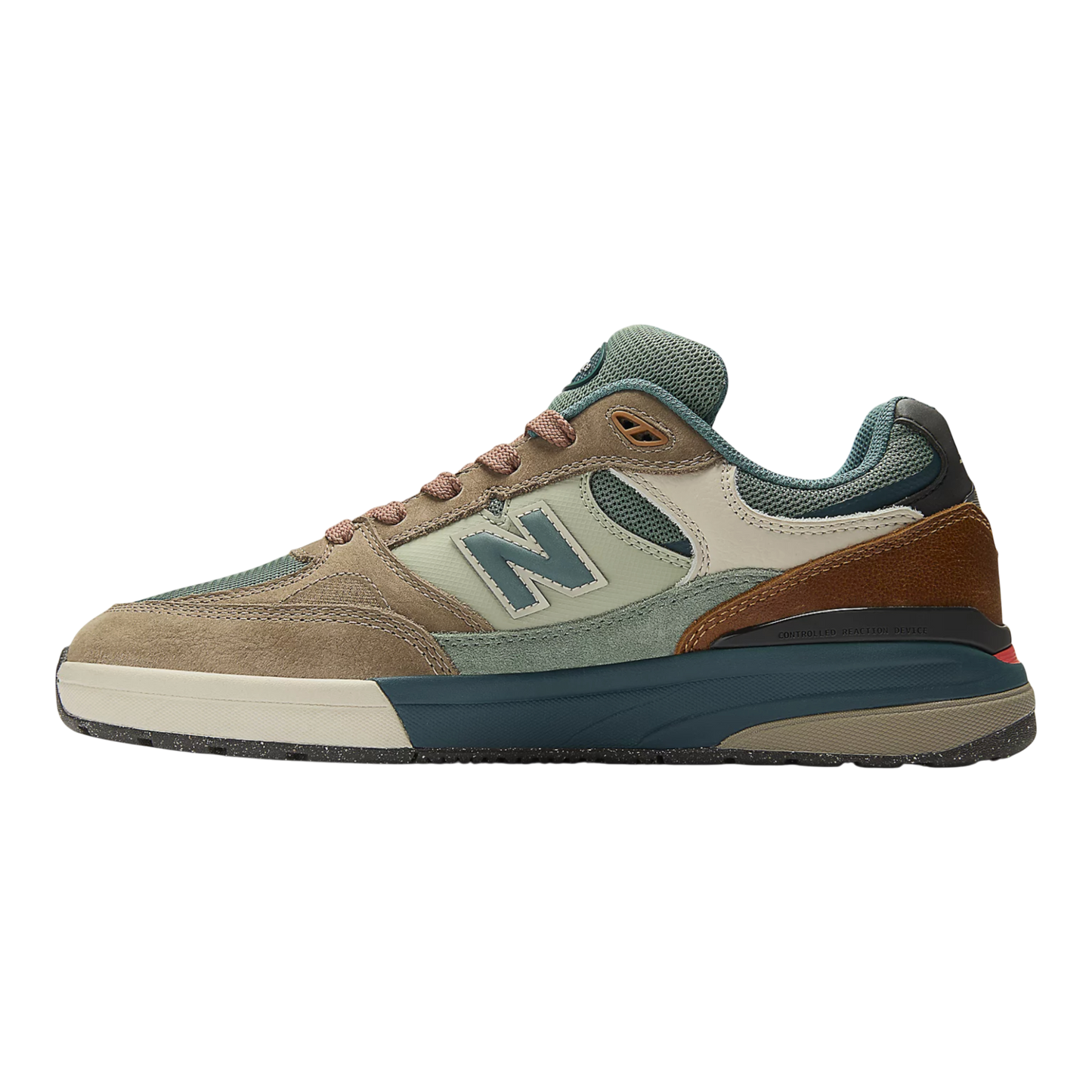 New Balance Numeric Andrew Reynolds 933 Shoes - Mushroom / New Spruce
