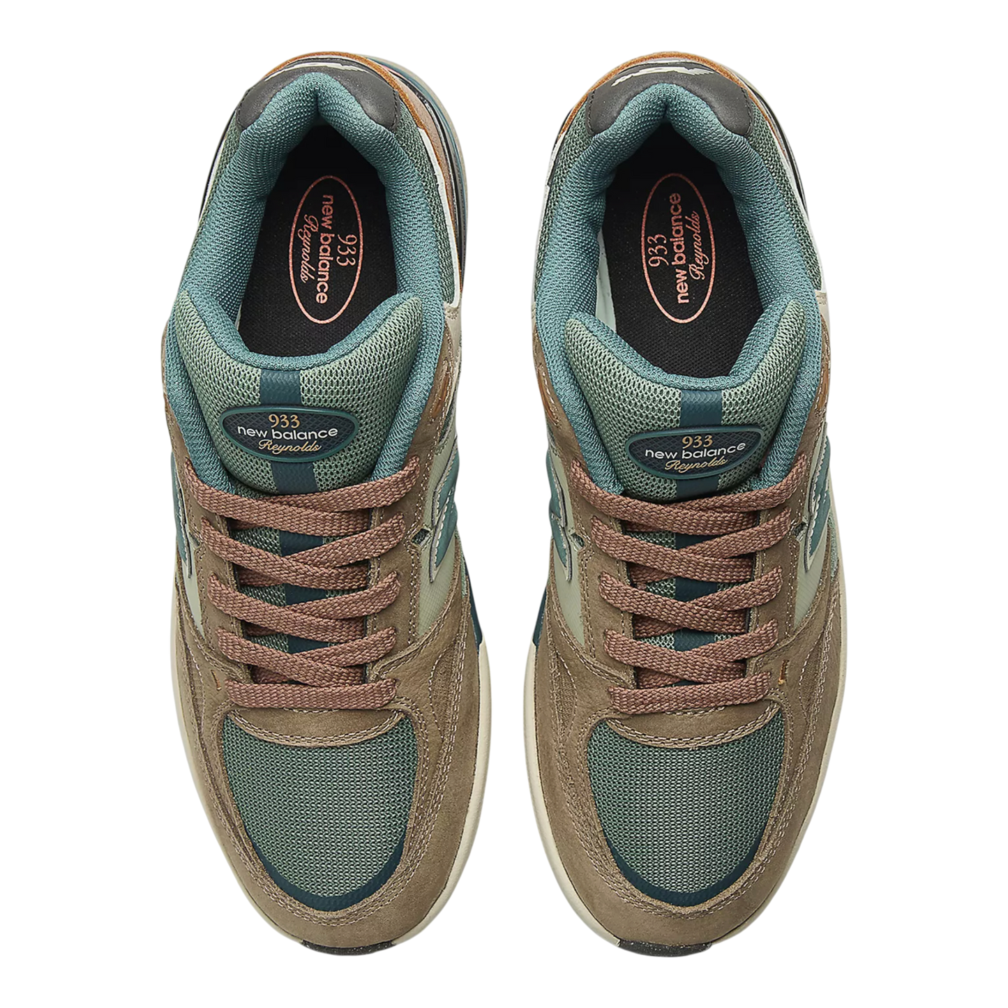 New Balance Numeric Andrew Reynolds 933 Shoes - Mushroom / New Spruce