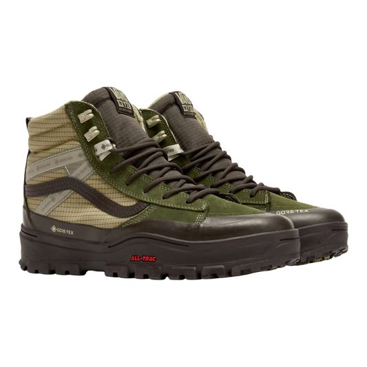 Vans Mte Sk8-Hi Gore-Tex Insulated - Dark Green / Dark Brown
