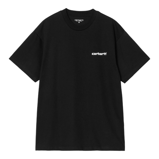 Carhartt WIP S/S Archive Lines T-Shirt - Black