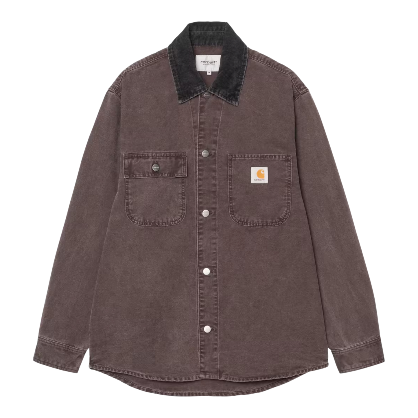 Carhartt WIP Mitch Shirt Jacket - Palisander / Black Dusky Canvas