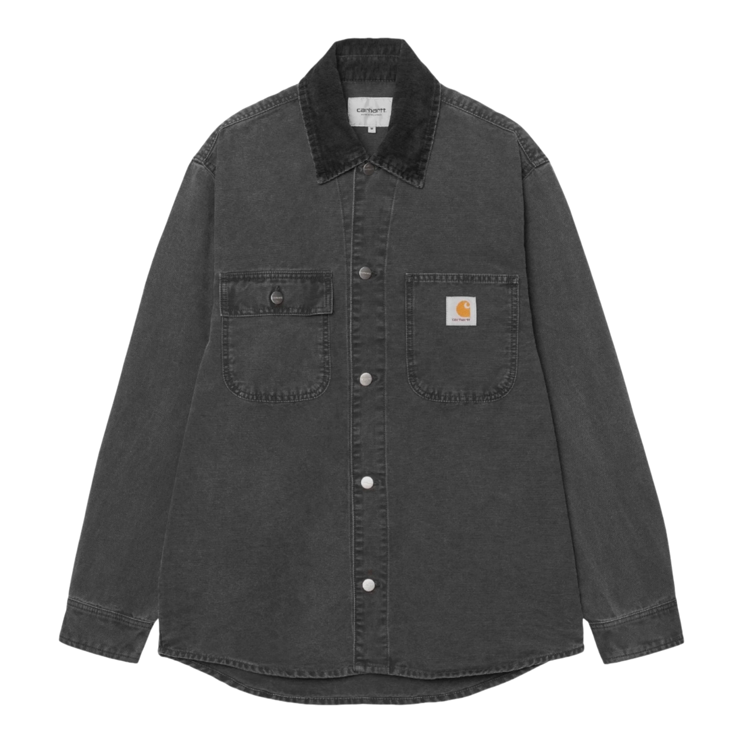 Carhartt WIP Mitch Shirt Jacket - Black / Black Dusky Canvas