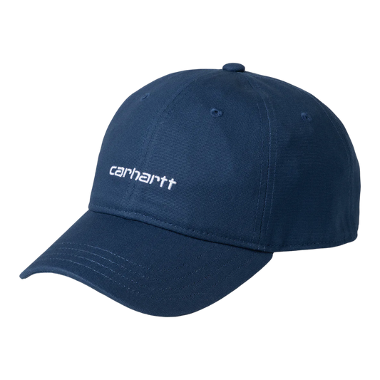 Carhartt WIP Script Cap - Jupiter/White