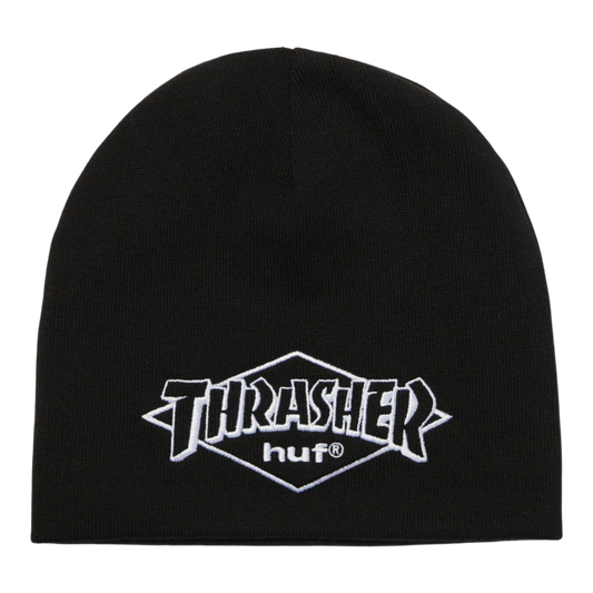 HUF X Thrasher Meltdown Reversible Beanie - Black