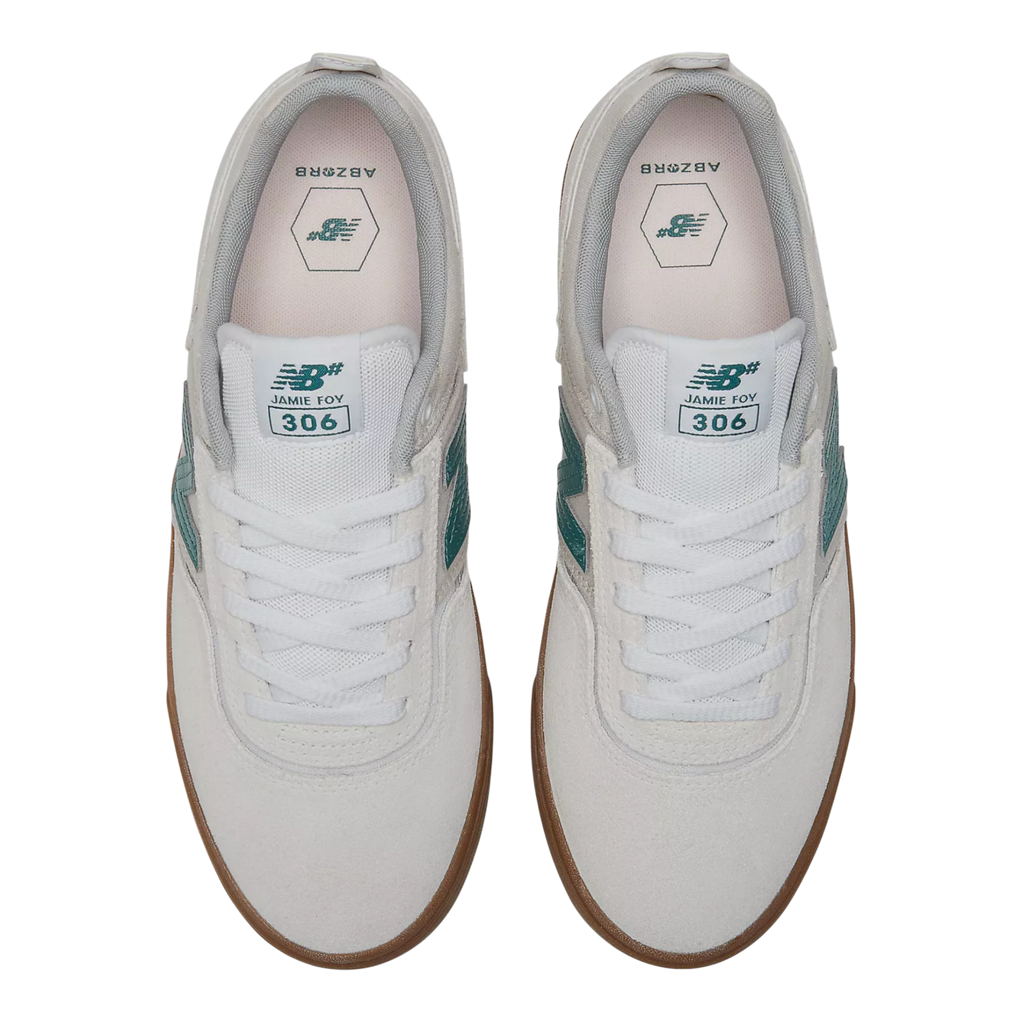 New Balance Numeric Jamie Foy 306 - Sea Salt with Vintage Teal