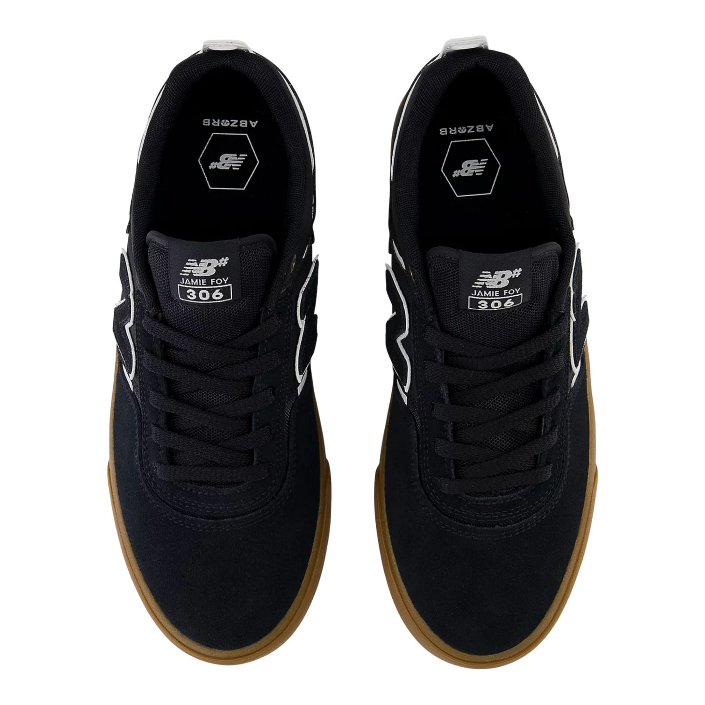 New Balance Numeric Jamie Foy 306 - Black with White