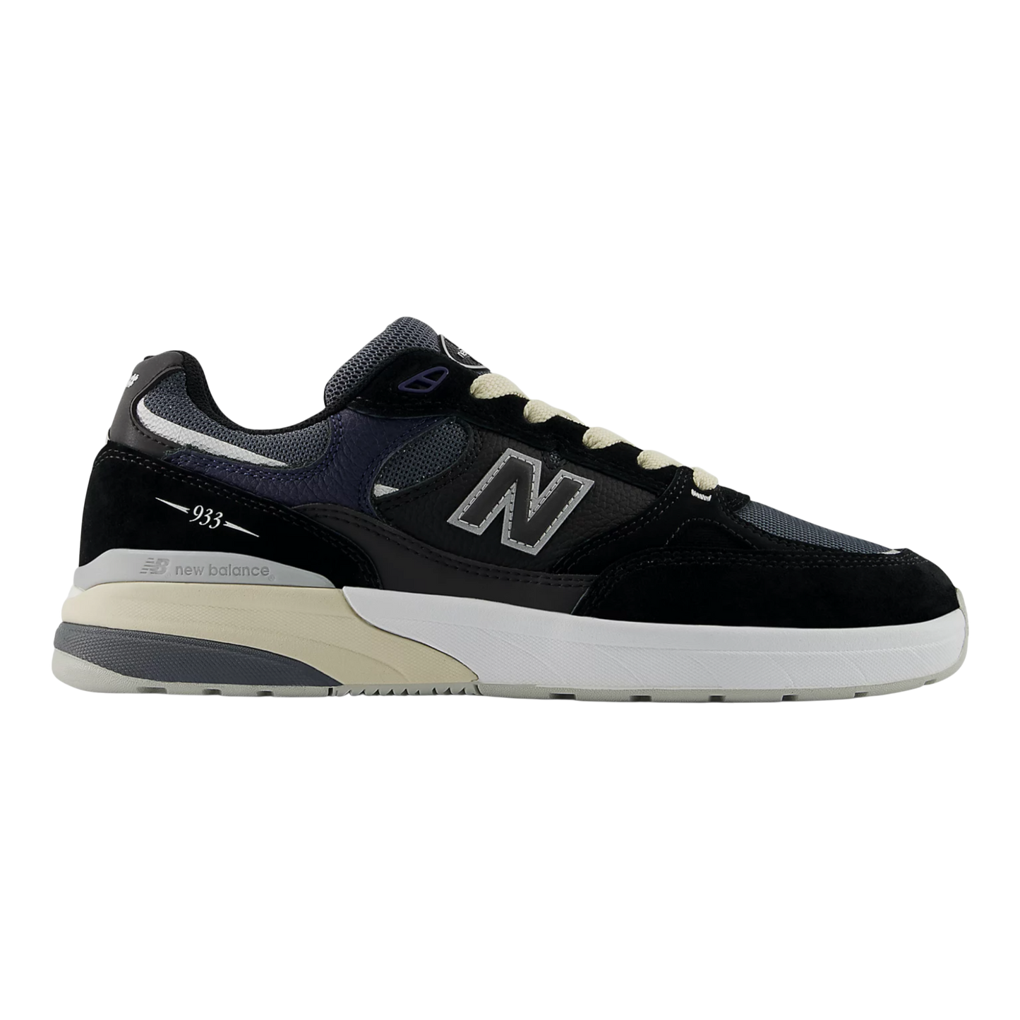 New Balance Numeric Andrew Reynolds 933 Shoes - Black with Eclipse