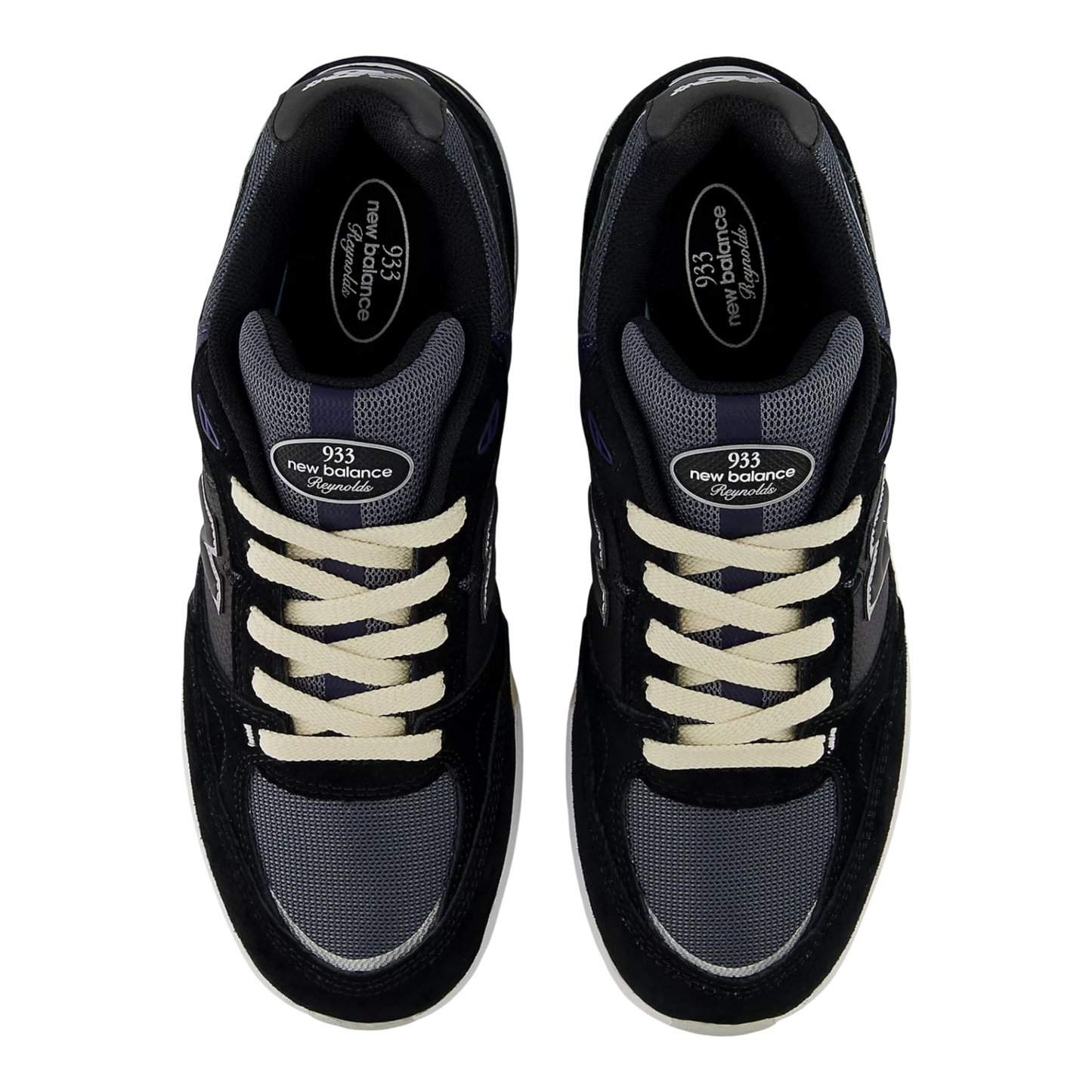 New Balance Numeric Andrew Reynolds 933 Shoes - Black with Eclipse