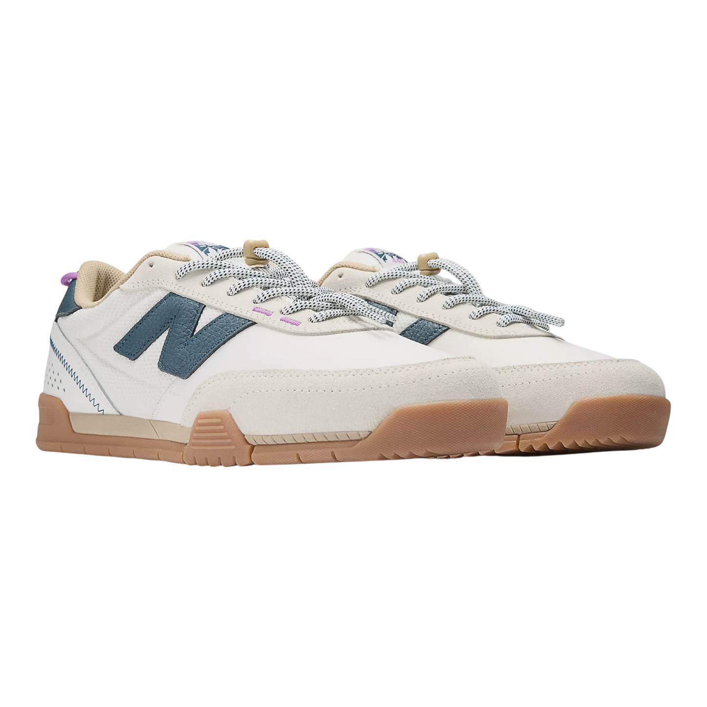 New Balance Numeric 440 V2 Trail Low  Shoes - Sea Salt / Deep Ocean