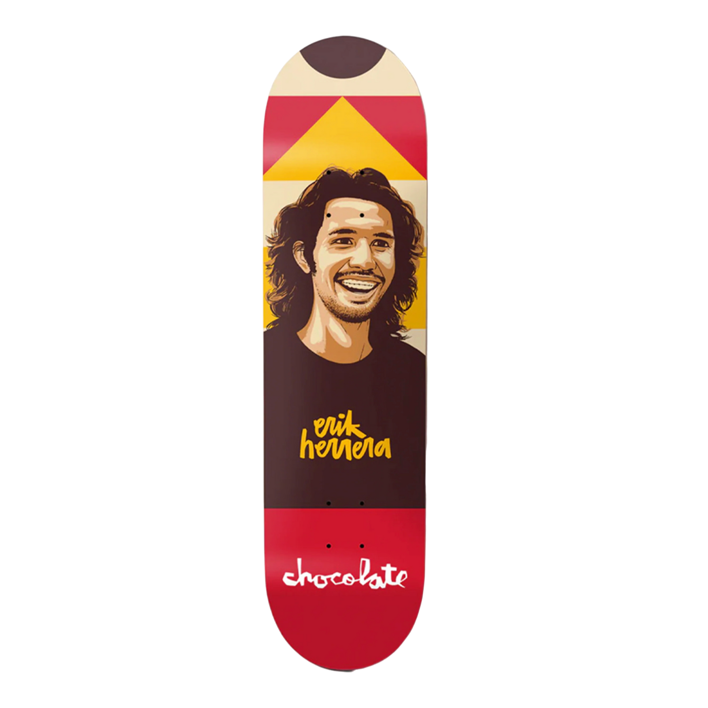 Chocolate Evan Hecox Portrait Erik Herrera 8.5" Deck