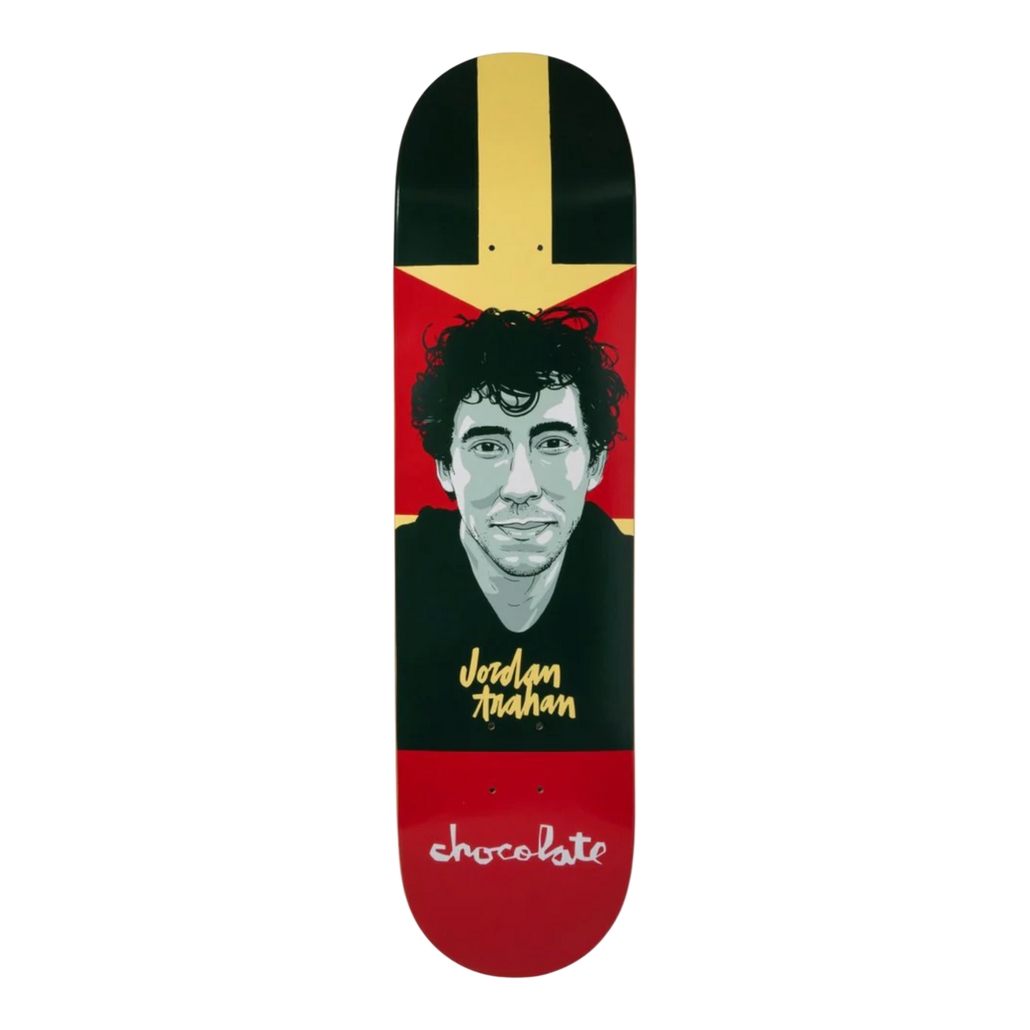 Chocolate Hecox Portrait Jordan Trahan 8.25" Deck