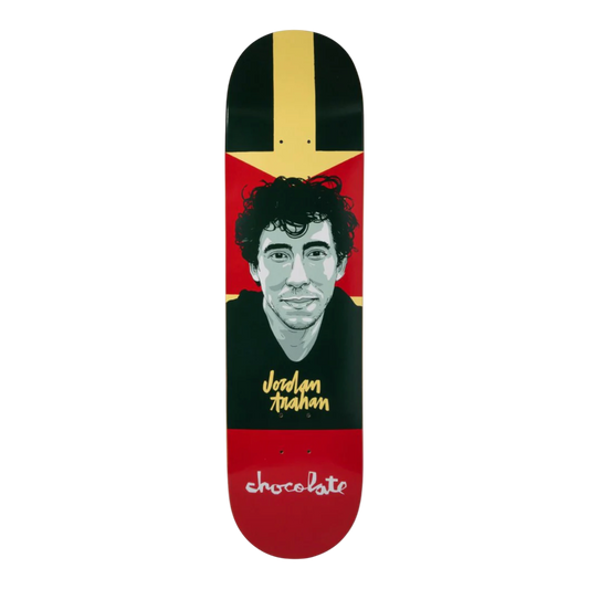 Chocolate Hecox Portrait Jordan Trahan 8.25" Deck