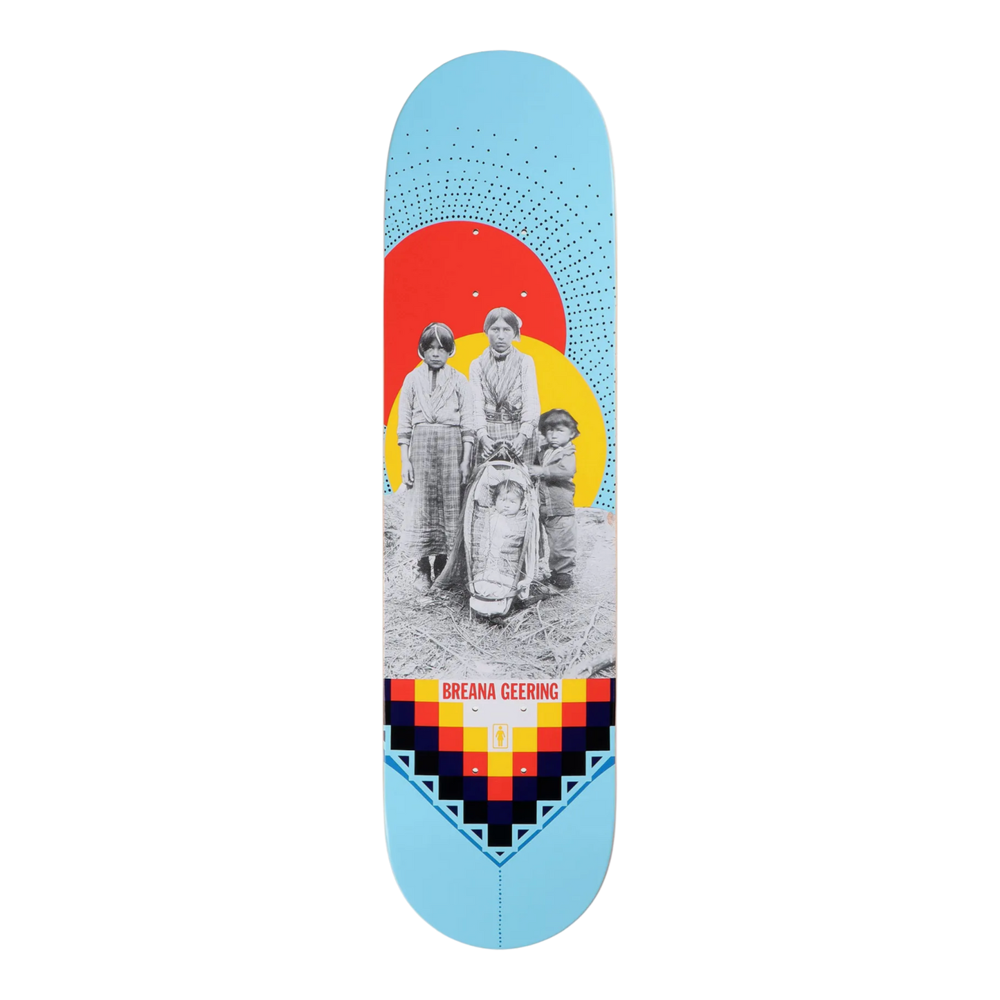 Girl Skateboards X Colonialism Breana Geering  8" Deck