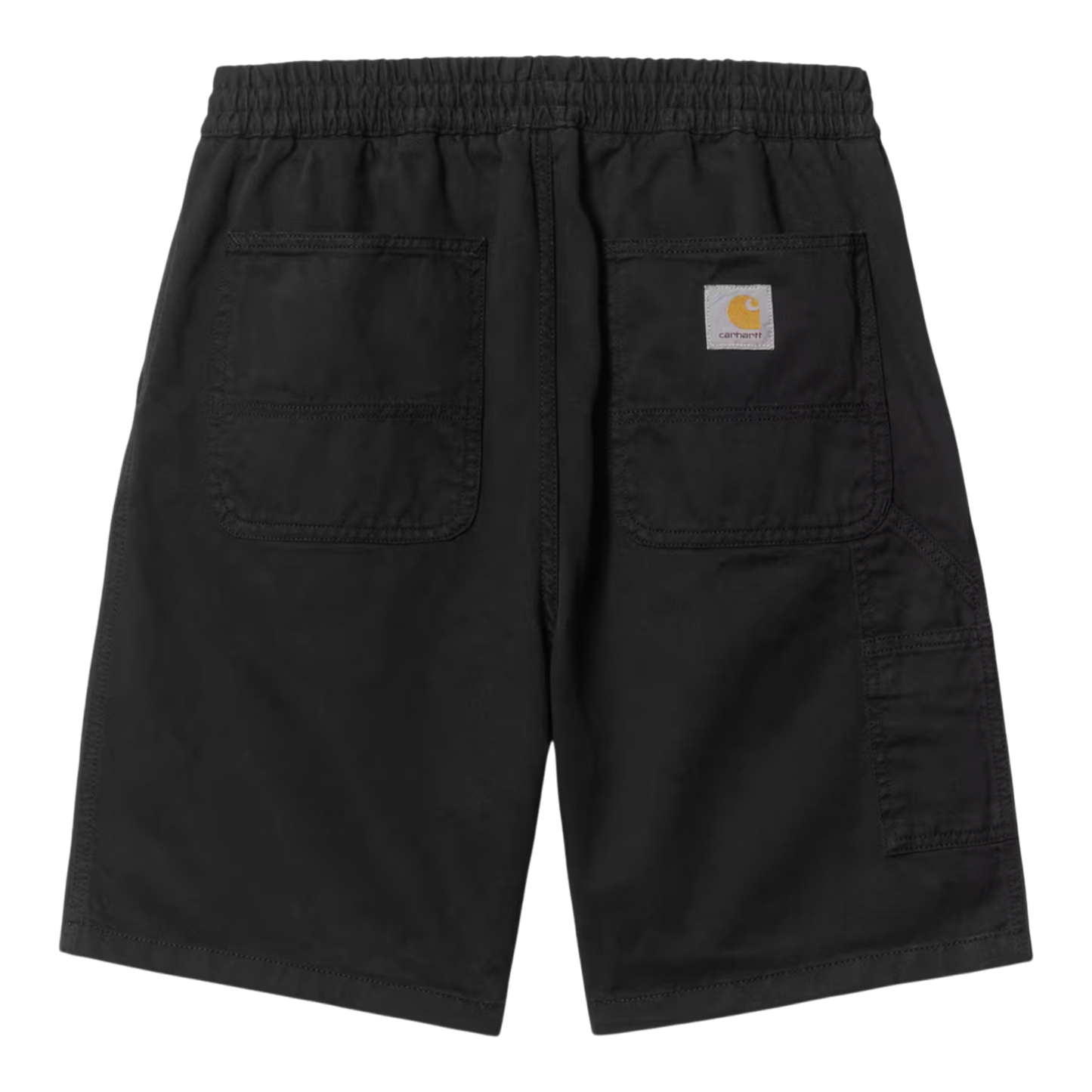 Carhartt WIP - Flint Short - Black Garment Dyed