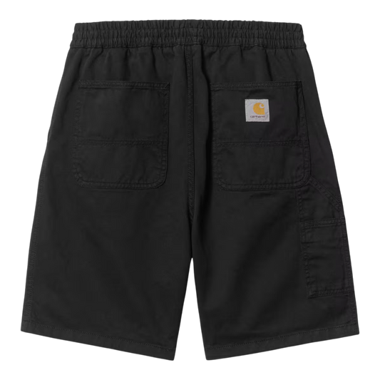 Carhartt WIP - Flint Short - Black Garment Dyed