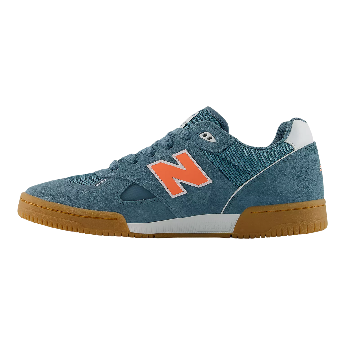 New Balance Numeric 600 Tom Knox Shoes - Salt Water with Tangerine Heat