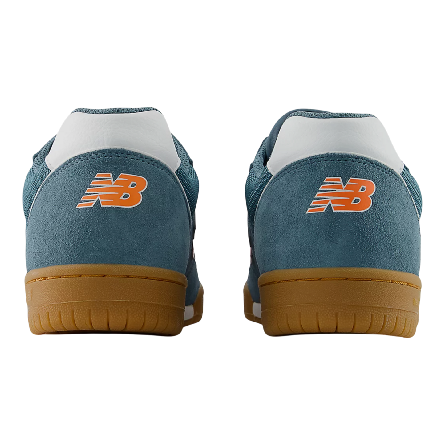 New Balance Numeric 600 Tom Knox Shoes - Salt Water with Tangerine Heat