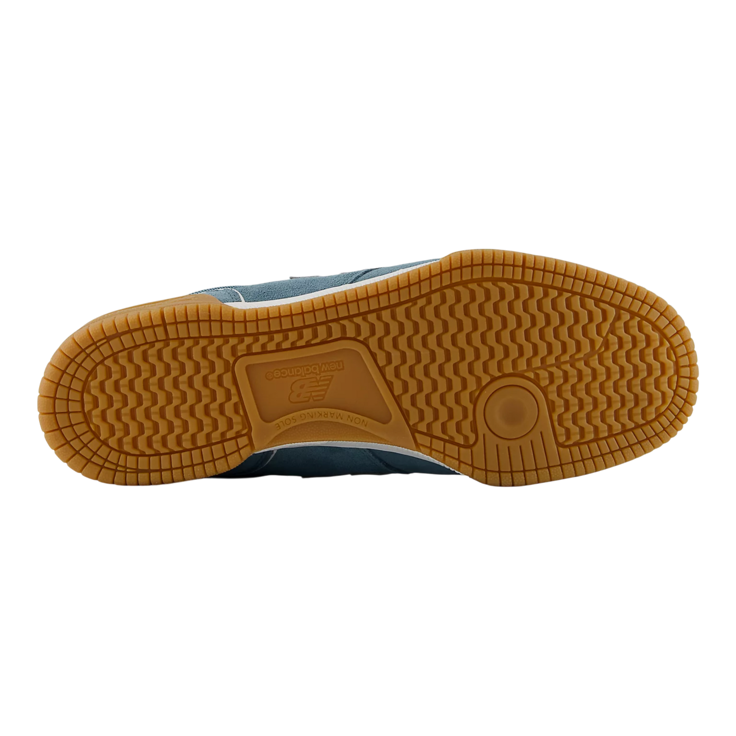 New Balance Numeric 600 Tom Knox Shoes - Salt Water with Tangerine Heat