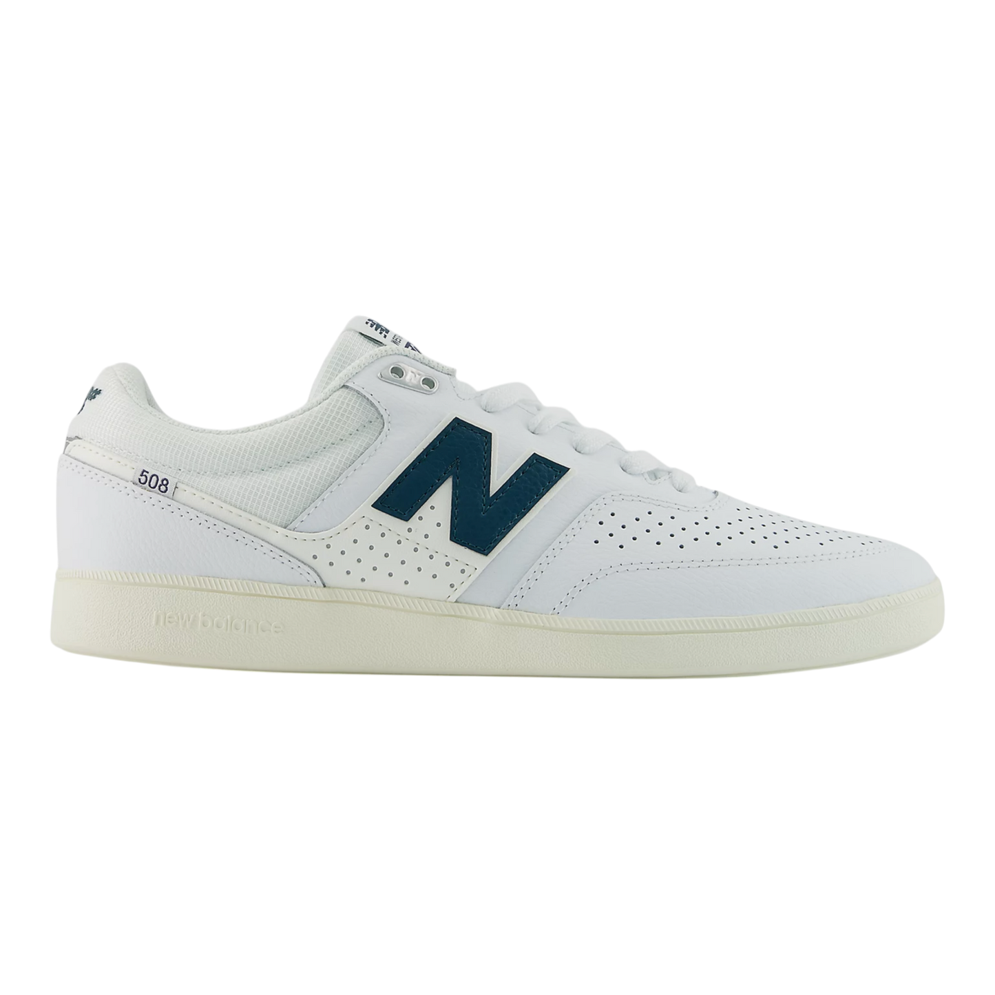 New Balance Numeric 508 Shoes - White With Mosaic Green