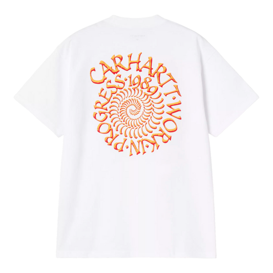 Carhartt WIP S/S Spirals T-Shirt - White