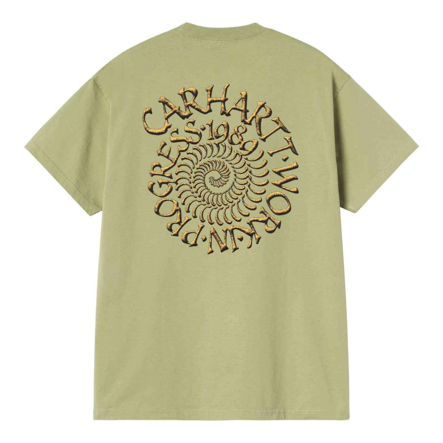 Carhartt WIP S/S Spirals T-Shirt - Gentle Green