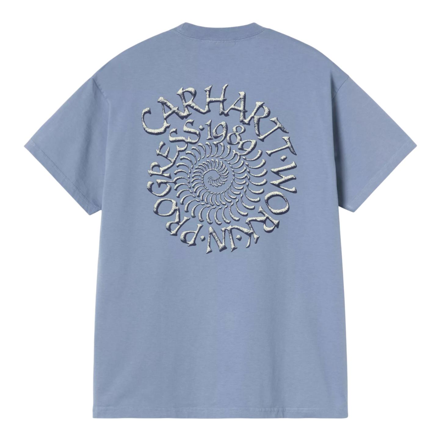 Carhartt WIP S/S Spirals T-Shirt - Gentle Blue