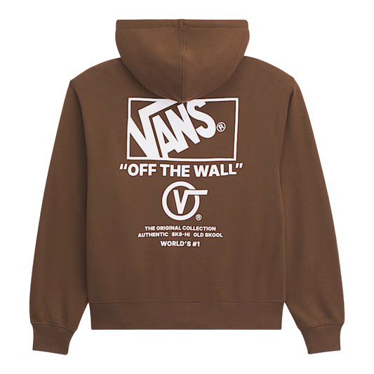 Vans Stacked Hi PO Hoodie - Vintage Cocoa Brown