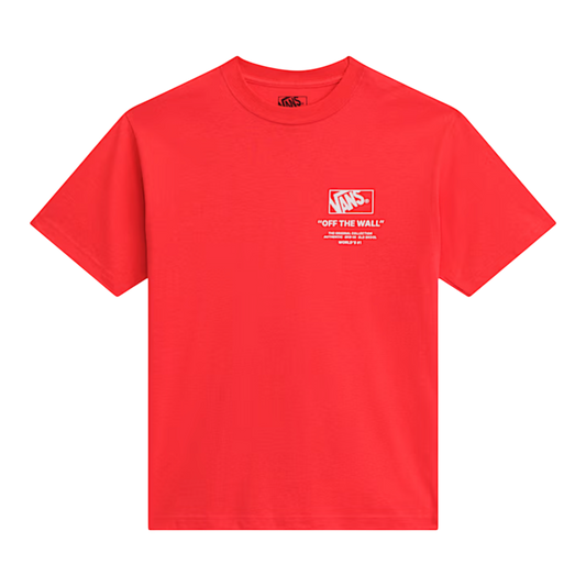 Vans - Stacked Hi SS Tee - Crimson Haze